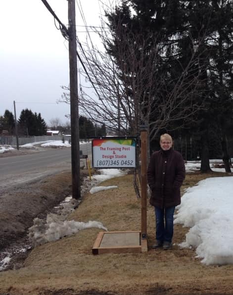 New sign